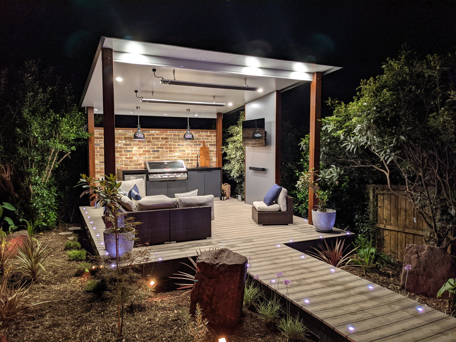 Free standinmg Insulatedr roof bondor solarspan colorbond steel bluescope australia smartkits home improvements spa and pool pavilion dreams and lifestyles dont move improve Queensland builders