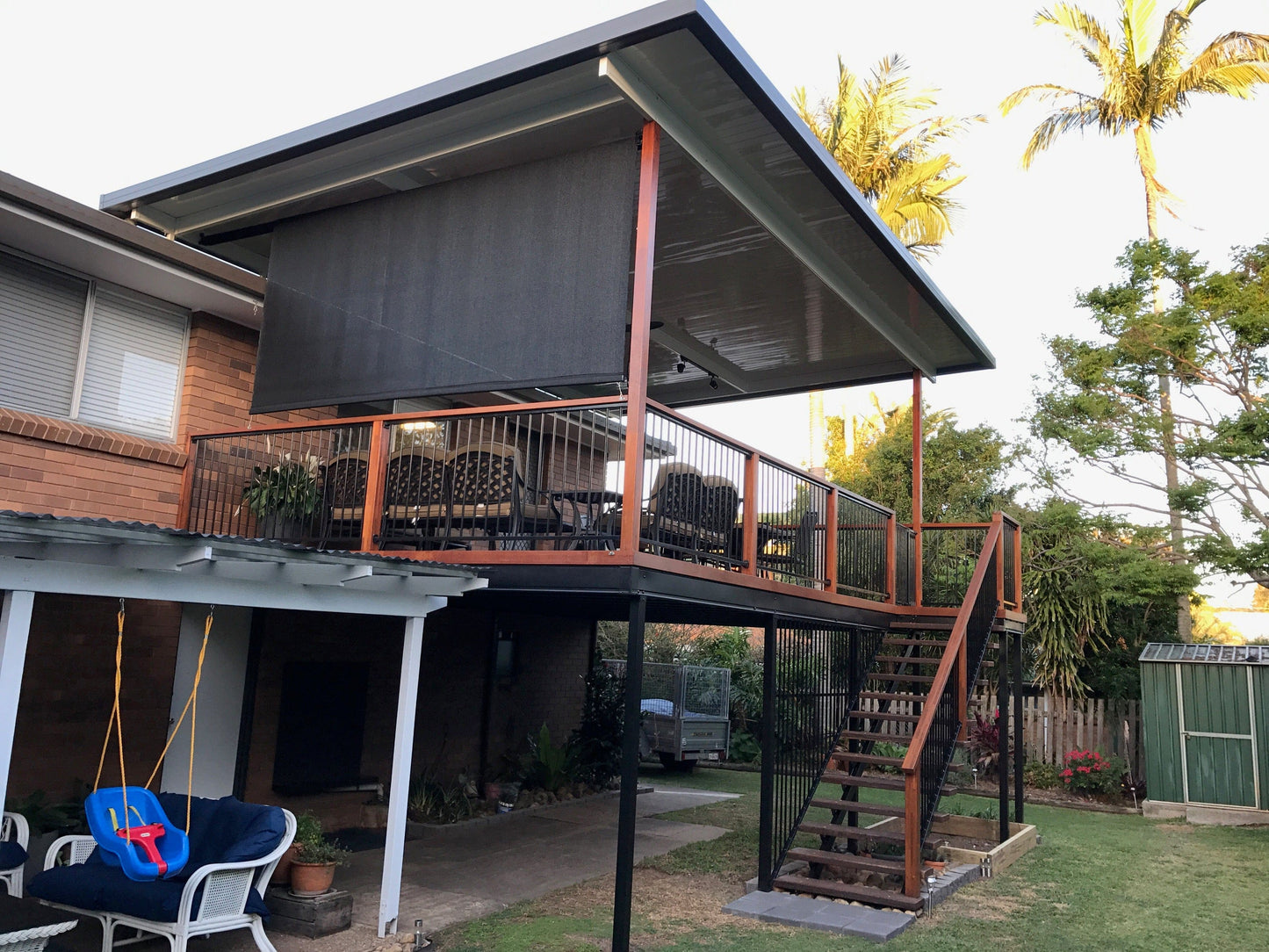 Deck and Roof- 8m x 4m-  Supply & Install QHI National