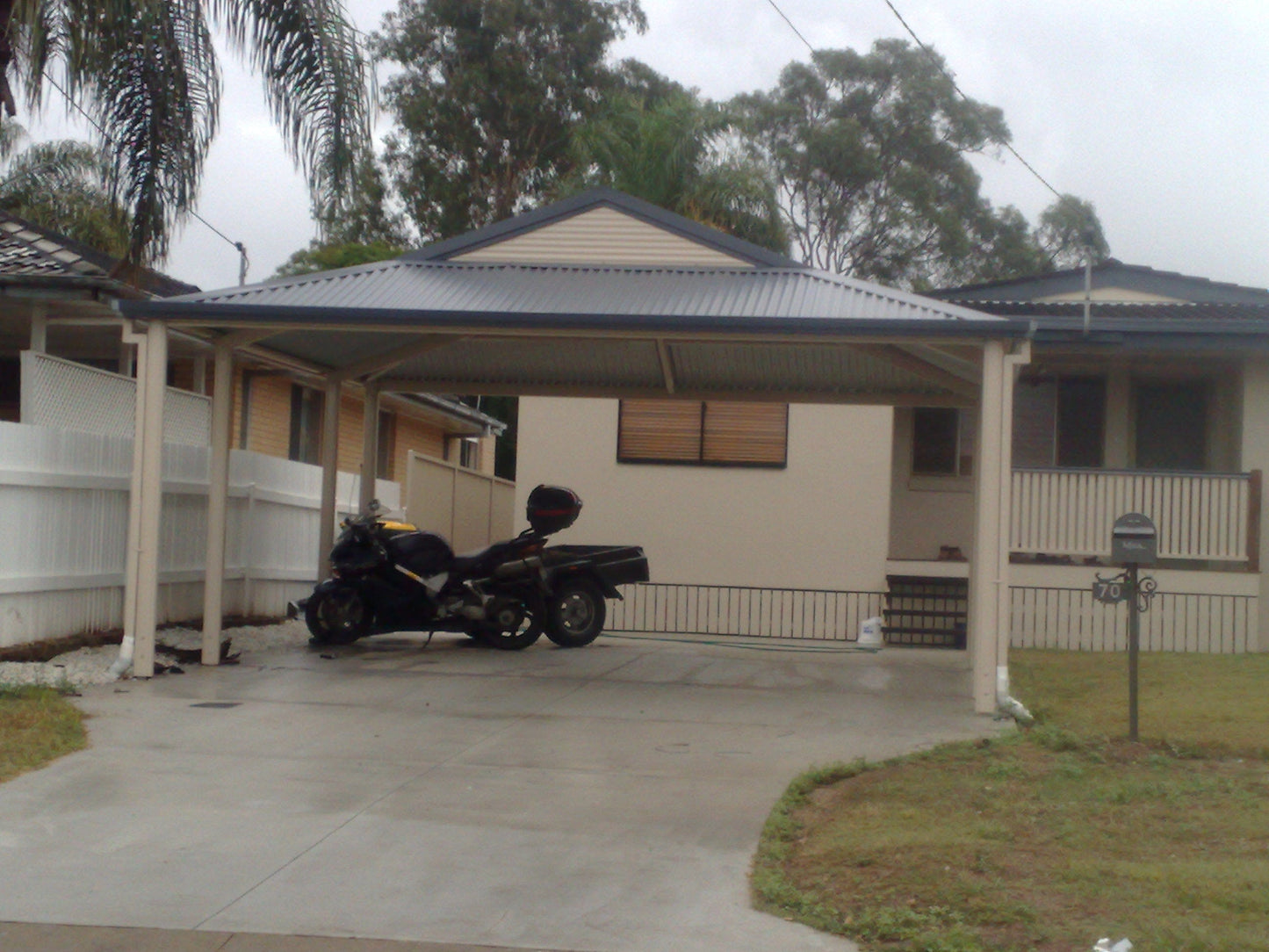 Dutch Gable Carport - 6m x 4m- Supply & Install QHI National