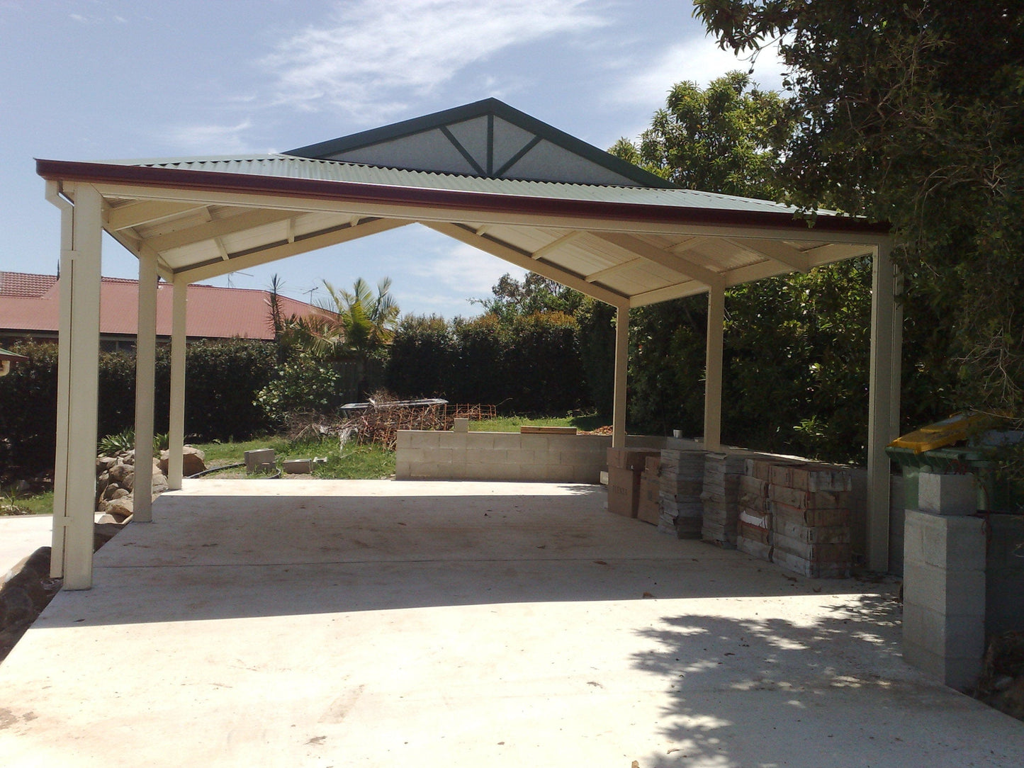 Dutch Gable Carport - 6m x 6m- Supply & Install QHI National