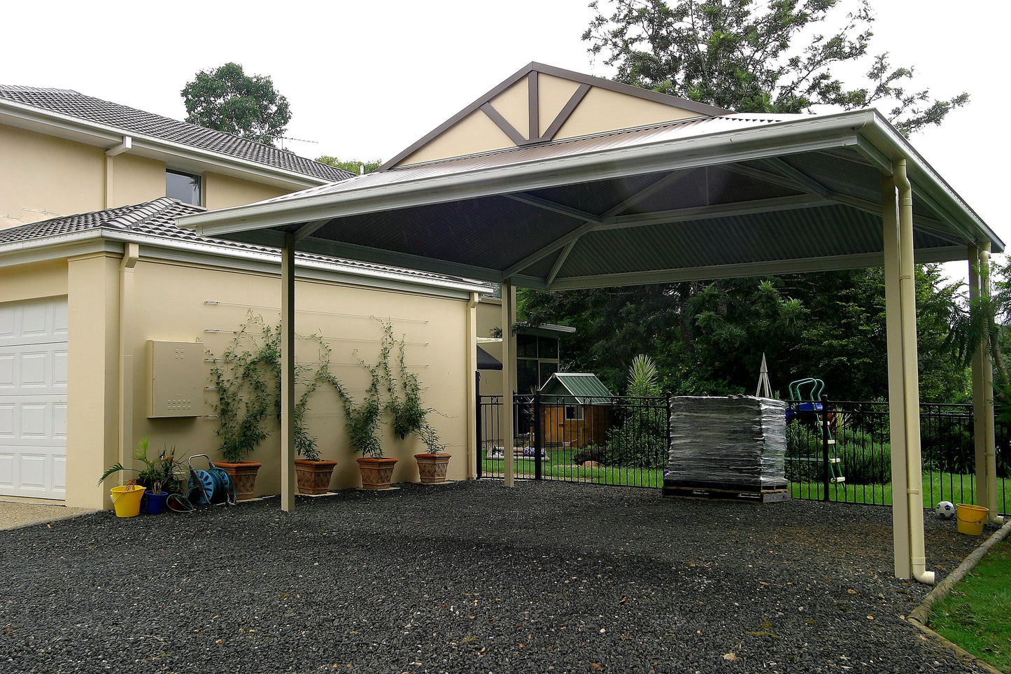 Dutch Gable Patio - 6m x 4m- Supply & Install QHI National