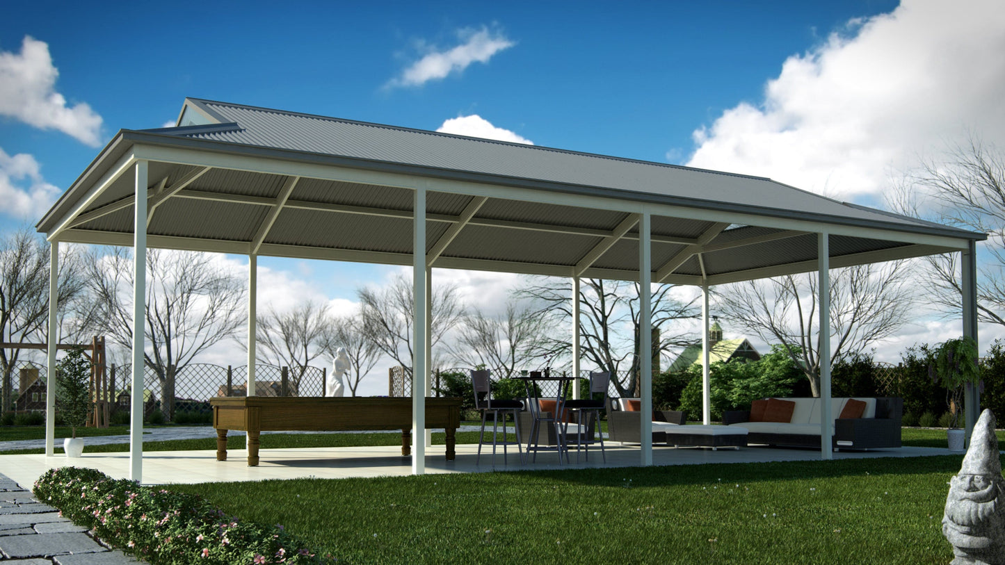 Dutch Gable Patio - 7m x 6m- Supply & Install QHI National