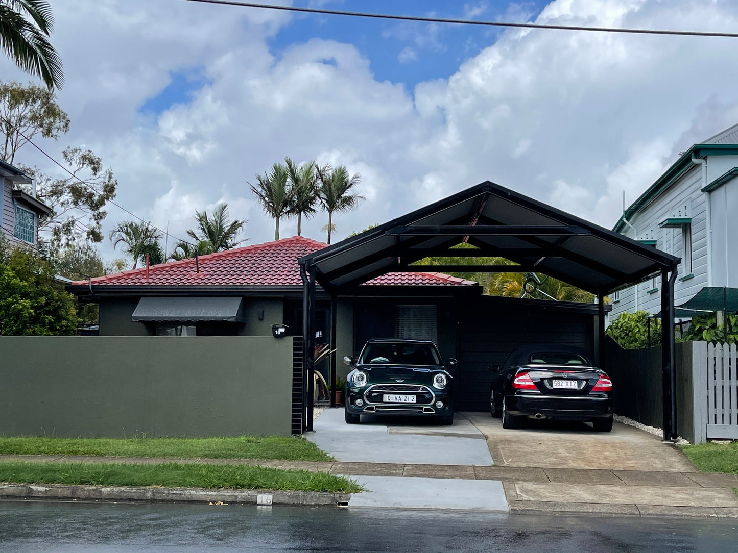 Gable Carport - 7m x 4m- Supply & Install QHI National