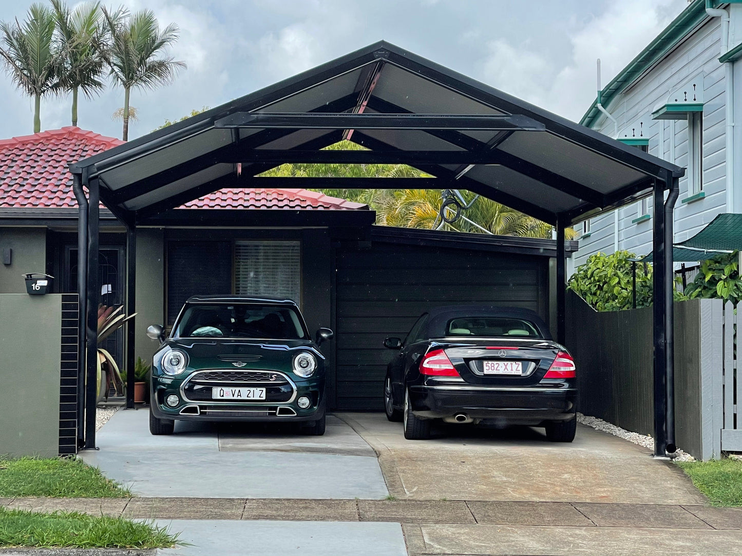 Gable Carport - 7m x 4m- Supply & Install QHI National