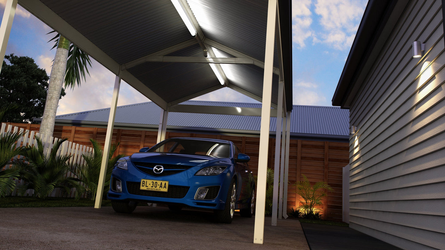 Gable Carport - 7m x 4m- Supply & Install QHI National