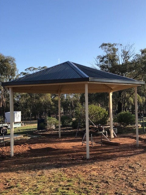 Gazebo - 6-sided 4m- Supply & Install QHI National