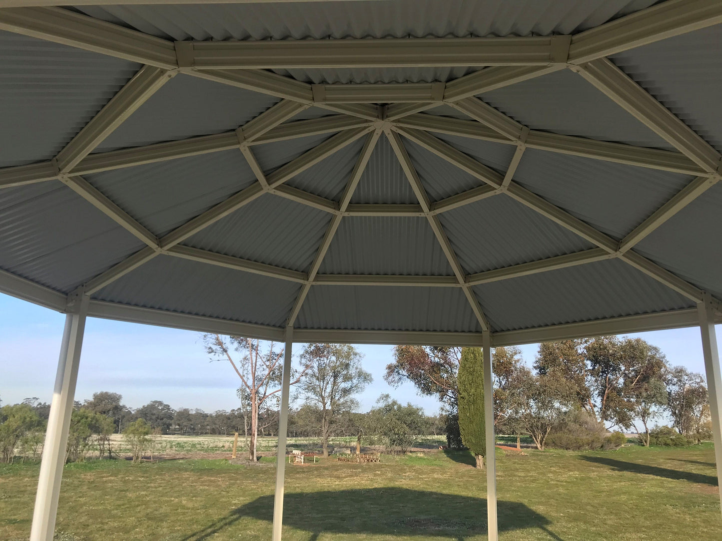 Gazebo - 6-sided 4m- Supply & Install QHI National