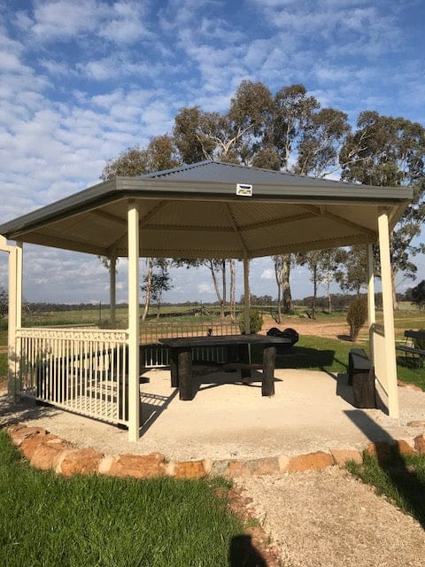 Gazebo - 6-sided, 7m- Supply & Install QHI National
