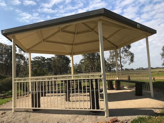 Gazebo - 8-sided 7m- Supply & Install QHI National