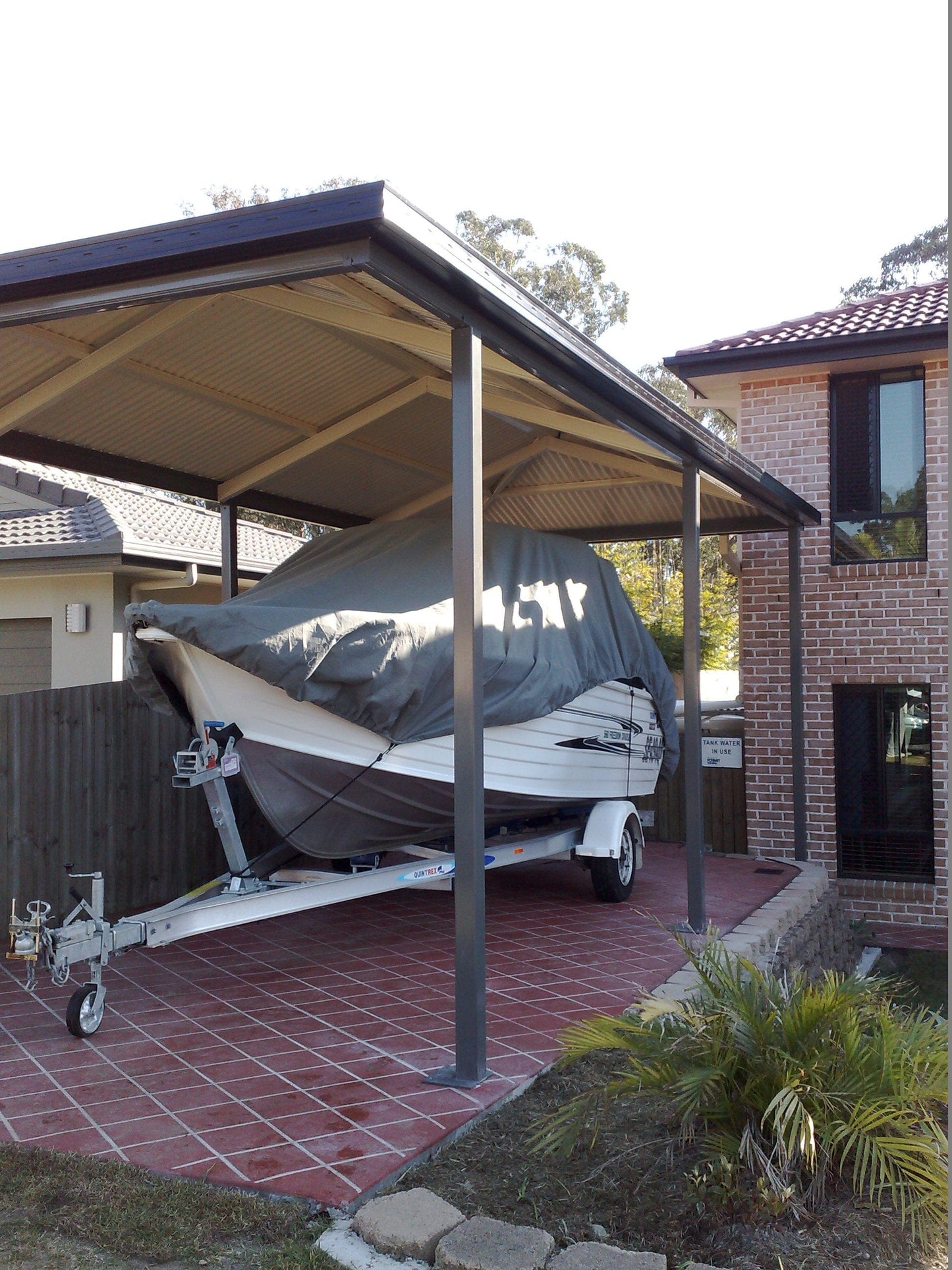 Hip Carport - 6m x 6m- Supply & Install QHI National
