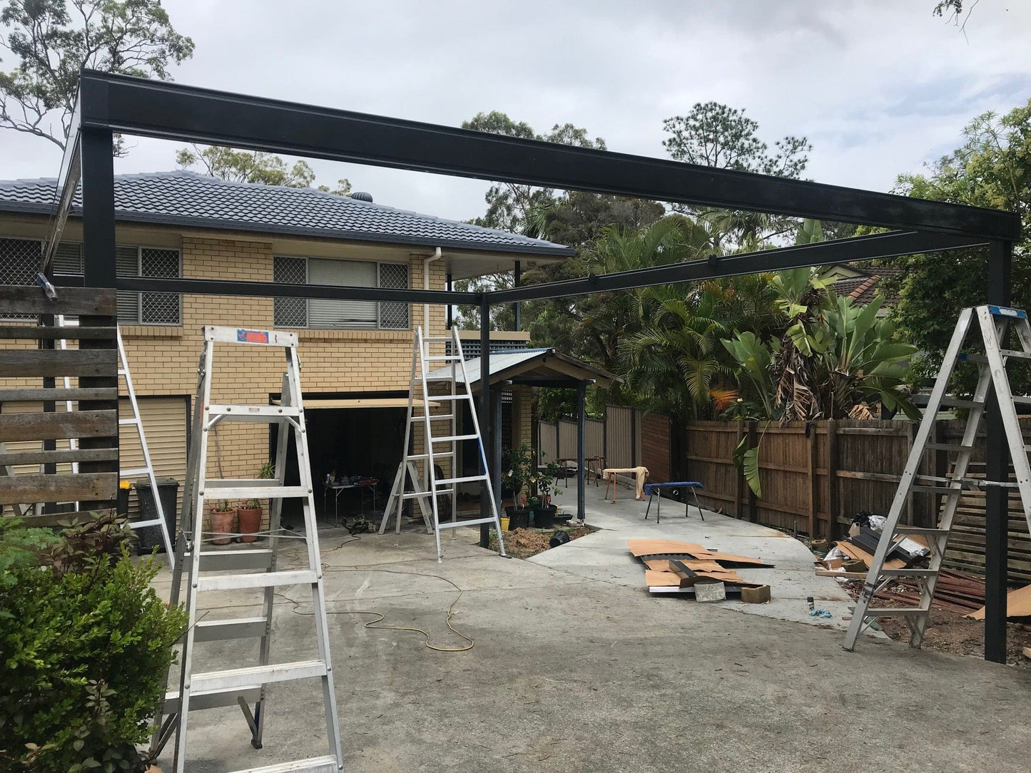 Hip Carport - 6m x 6m- Supply & Install QHI National
