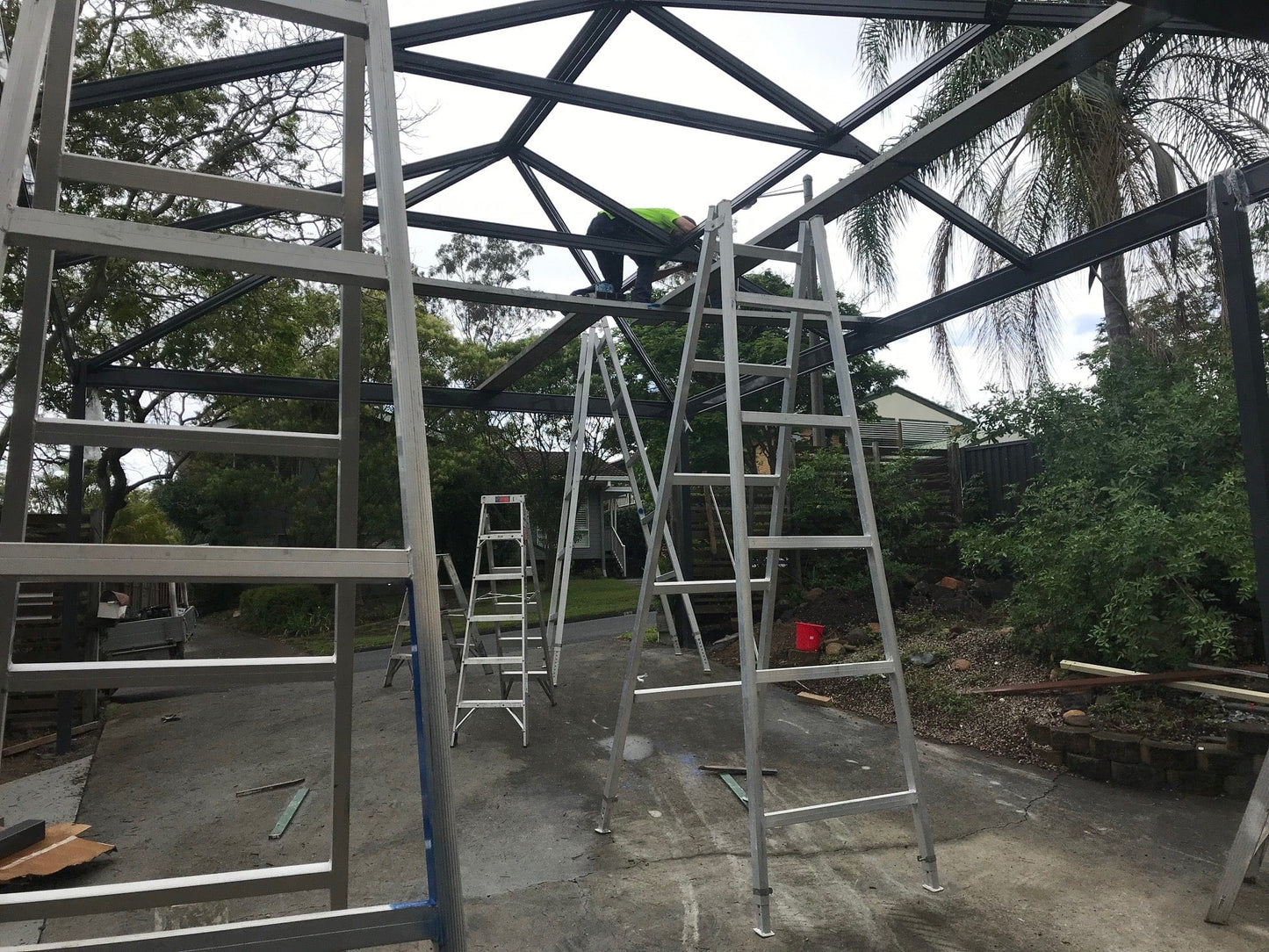 Hip Carport - 7m x 3m- Supply & Install QHI National