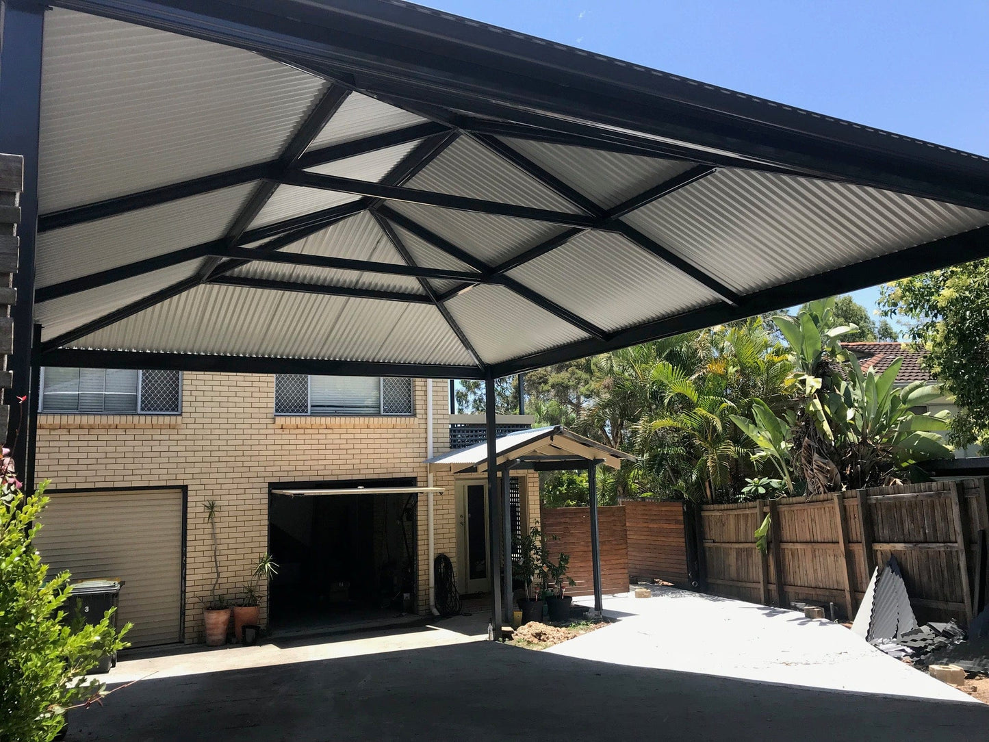Hip Carport - 7m x 3m- Supply & Install QHI National