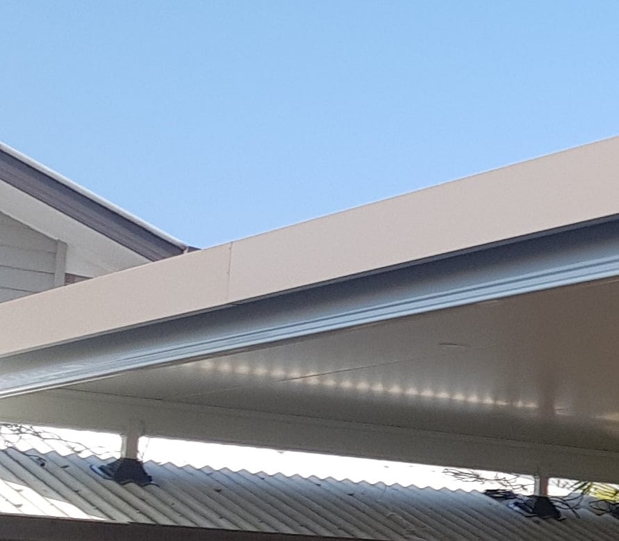 Insulated Flyover Patio Roof- 11m x 9m- Supply & Install QHI National