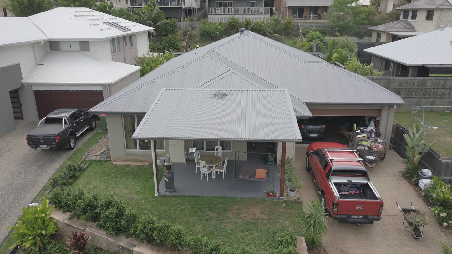 Insulated Flyover Patio Roof- 3m x 3m- Supply & Install QHI National