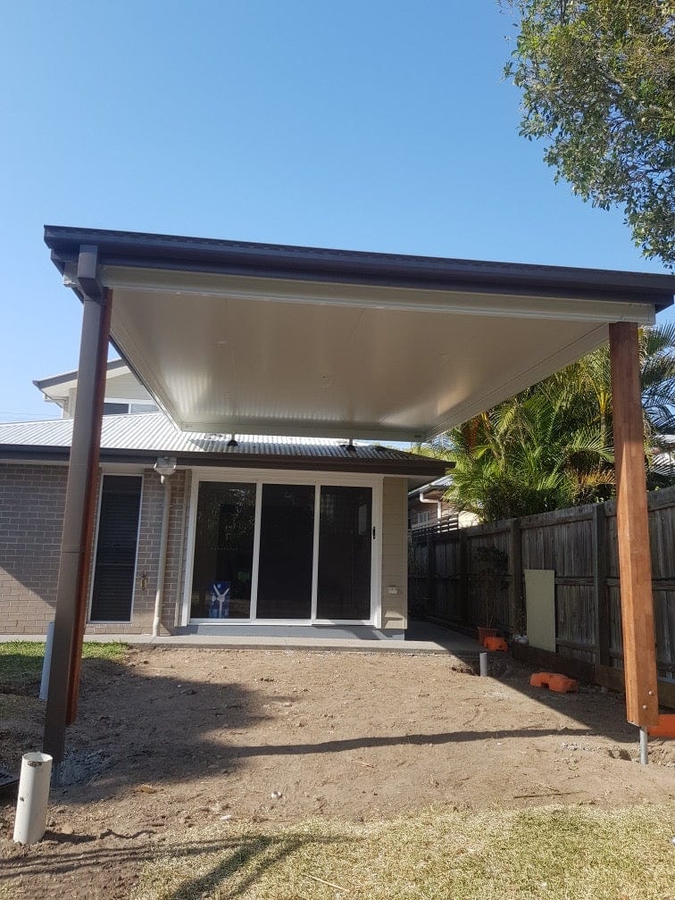 Insulated Flyover Patio Roof- 3m x 3m- Supply & Install QHI National