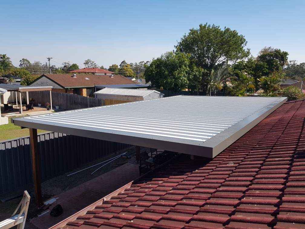 Insulated Flyover Patio Roof- 3m x 3m- Supply & Install QHI National