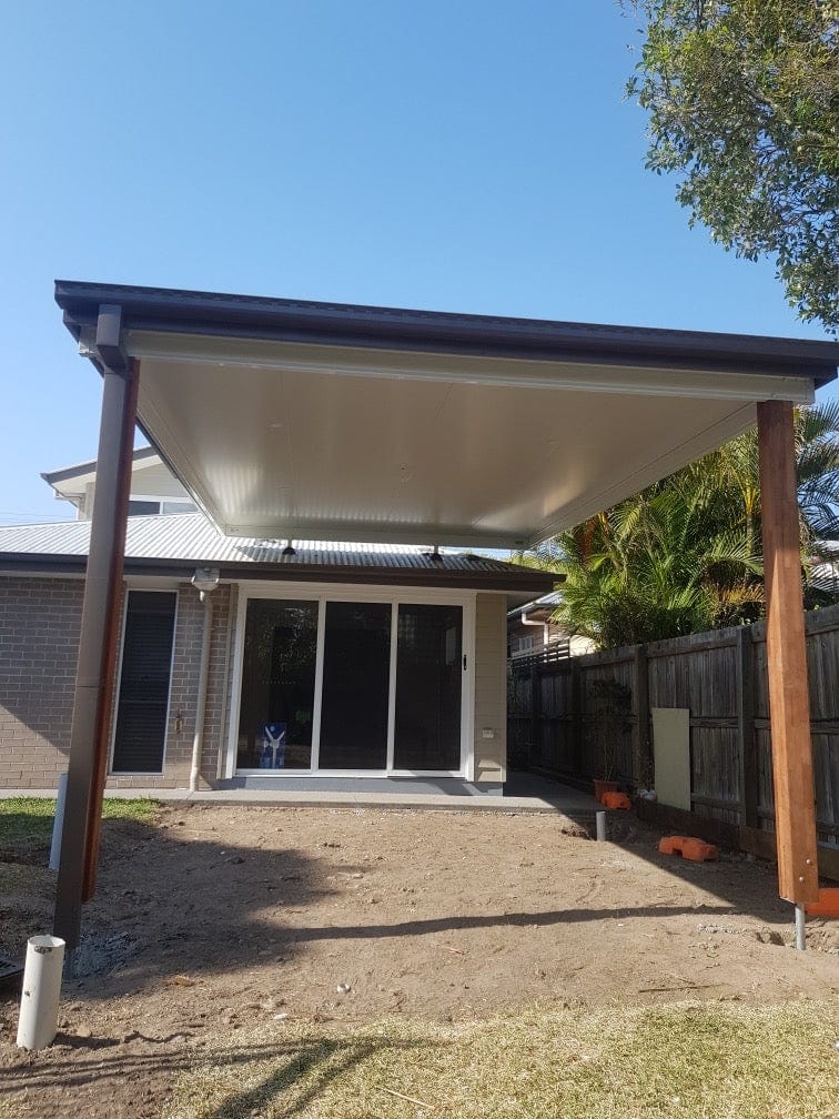 Insulated Flyover Patio Roof- 4m x 3m- Supply & Install QHI National