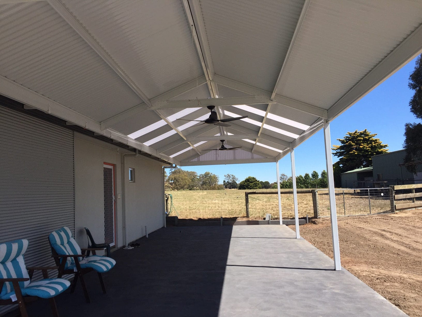Insulated Gable Patio - 9m x 5m- Supply & Install QHI National