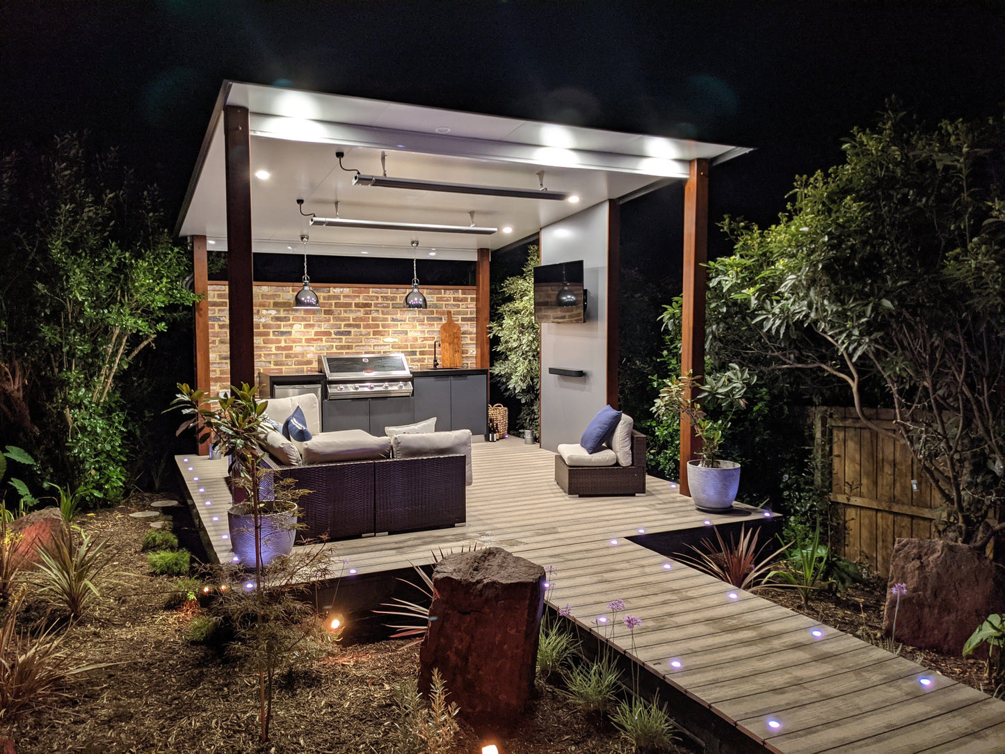 INSULATED Skillion Patio - 6m x 6m- Supply & Install QHI National