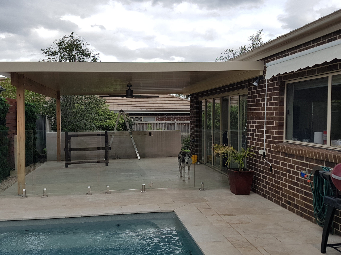 INSULATED Skillion Patio - 7m x 4m- Supply & Install QHI National