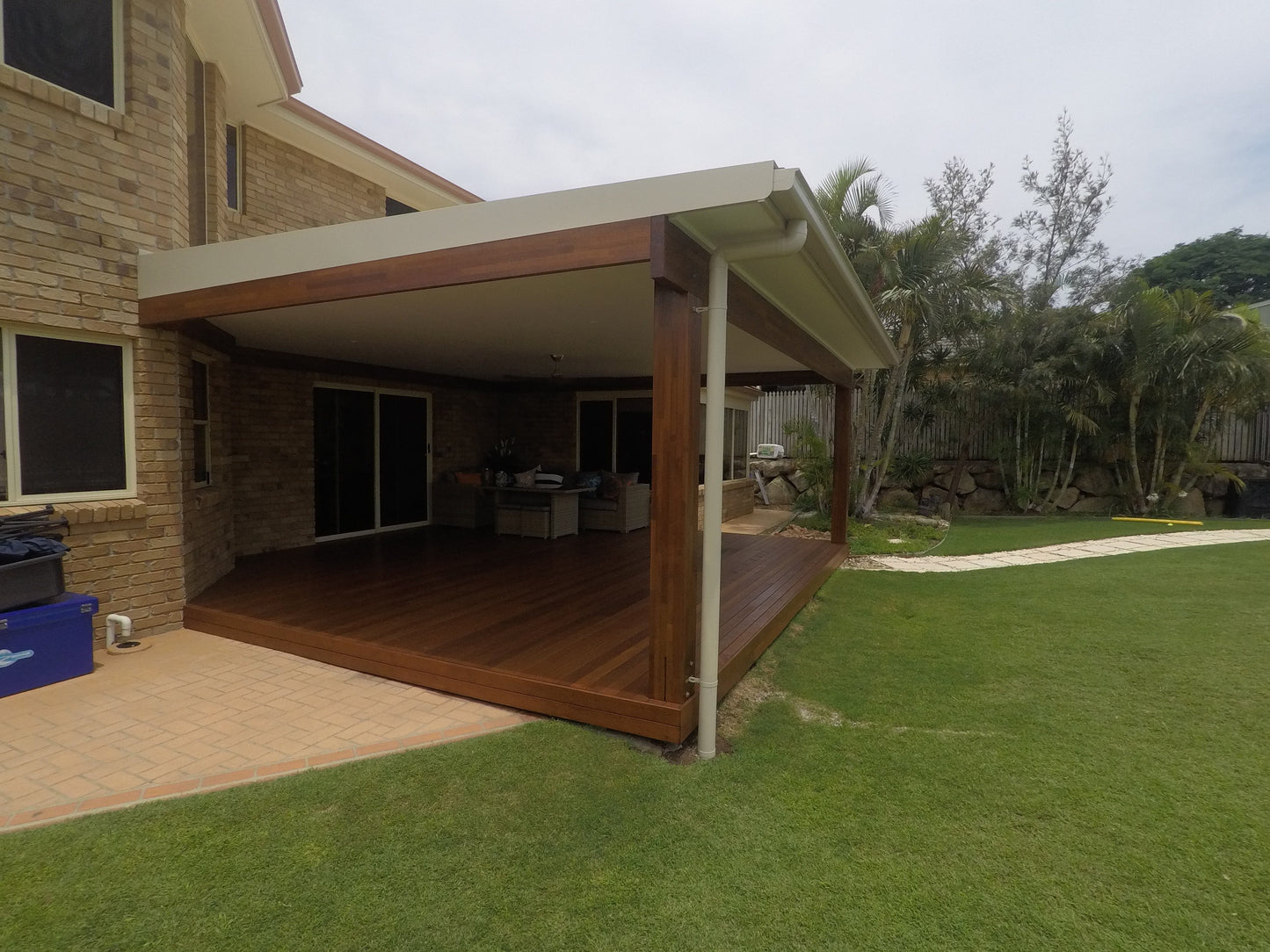 INSULATED Skillion Patio - 8m x 4m- Supply & Install QHI National