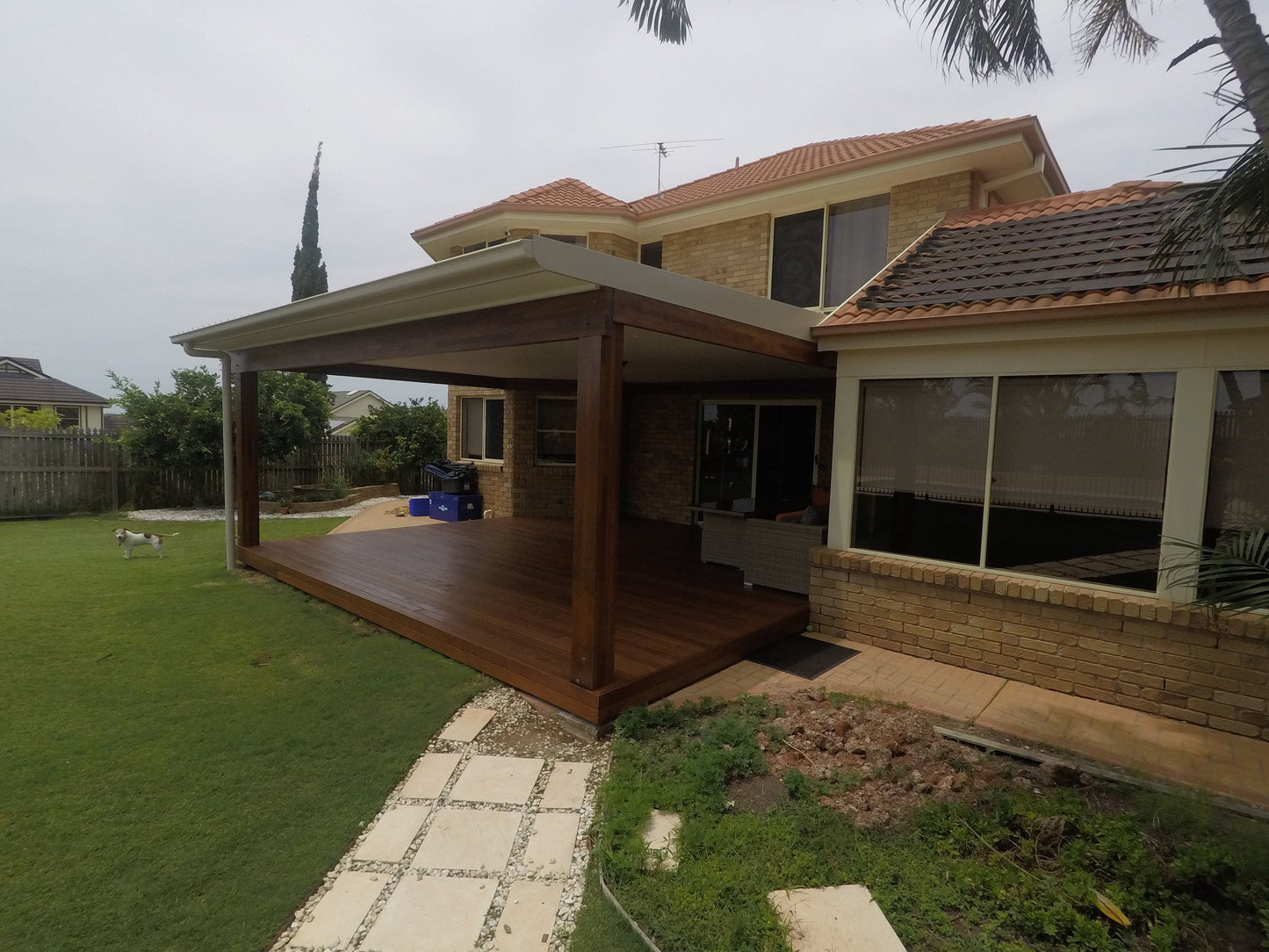 INSULATED Skillion Patio - 8m x 4m- Supply & Install QHI National