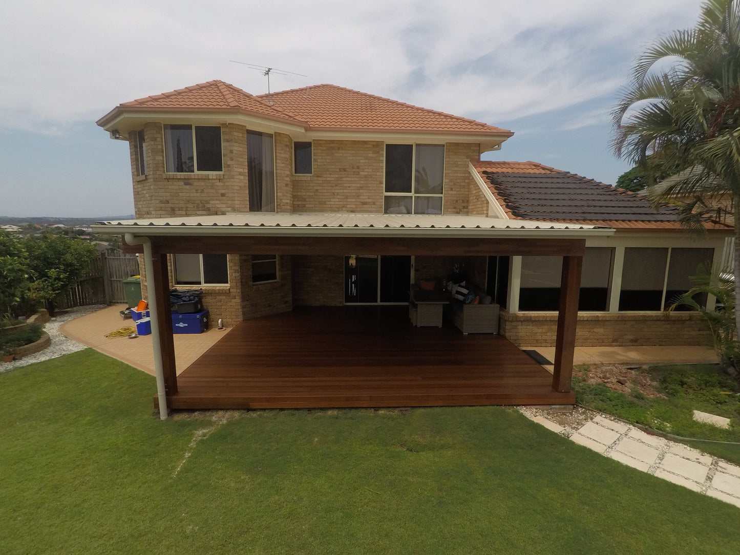 INSULATED Skillion Patio - 8m x 4m- Supply & Install QHI National