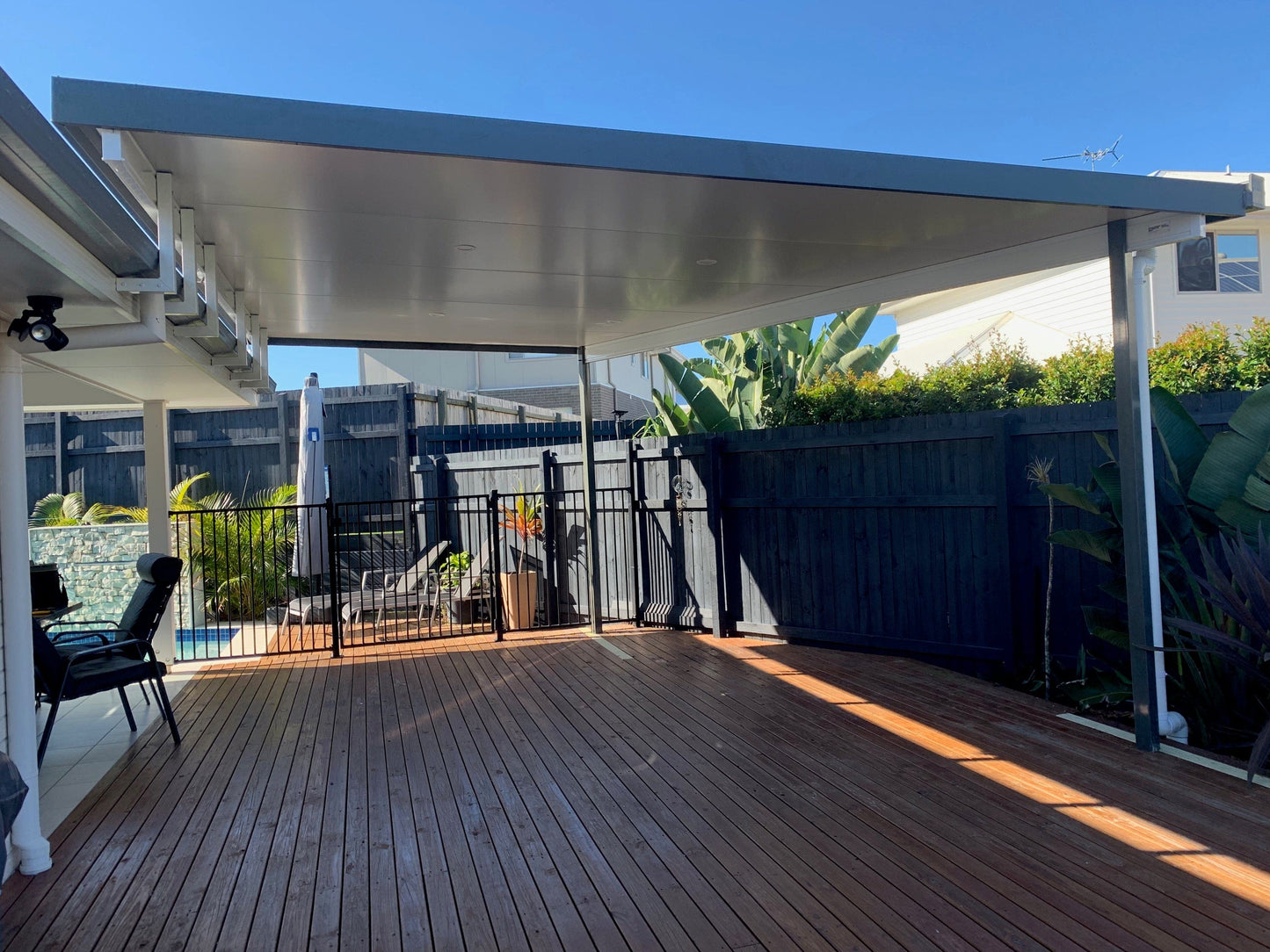 INSULATED Skillion Patio - 8m x 4m- Supply & Install QHI National