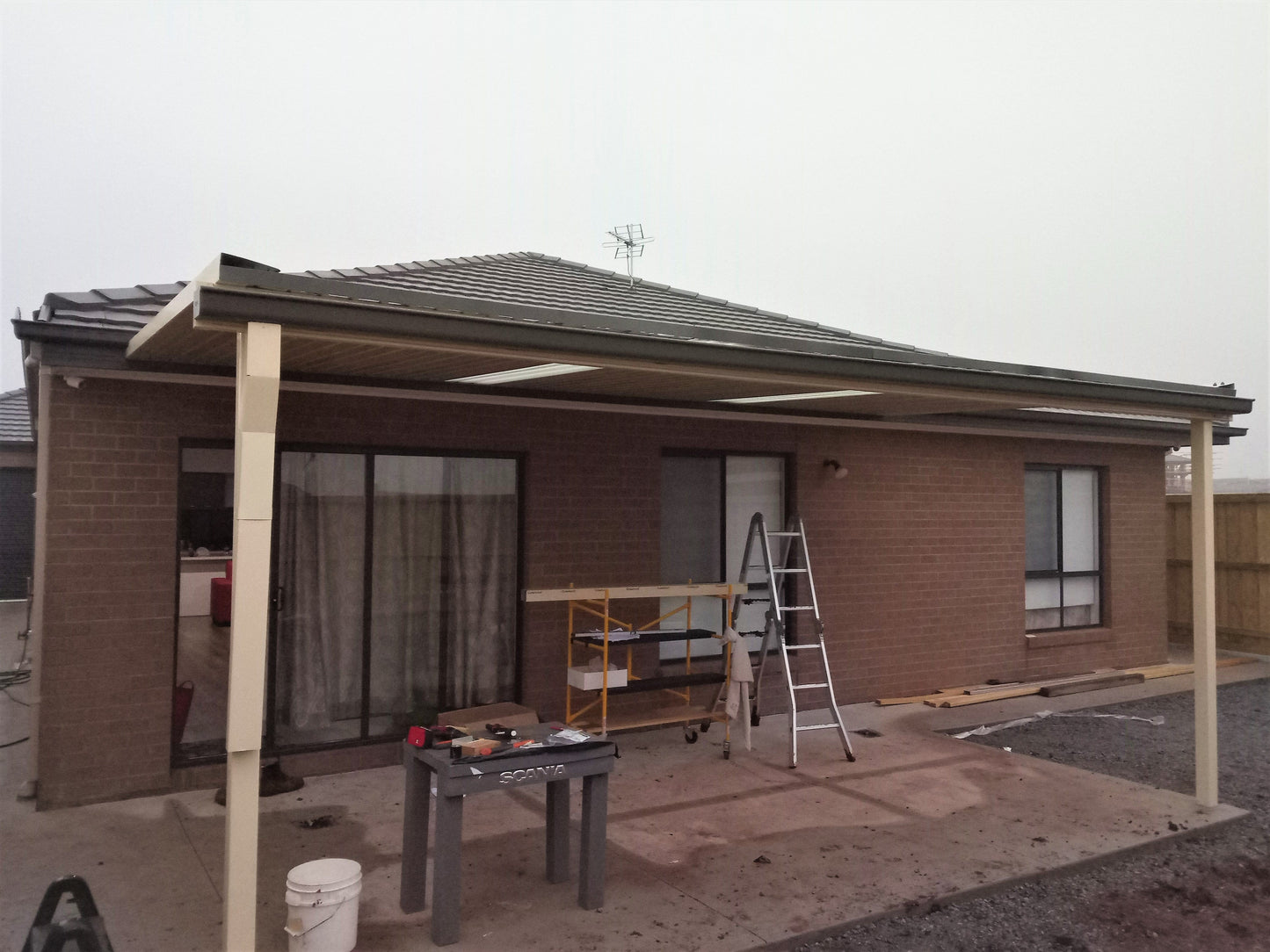 INSULATED Skillion Patio - 8m x 4m- Supply & Install QHI National