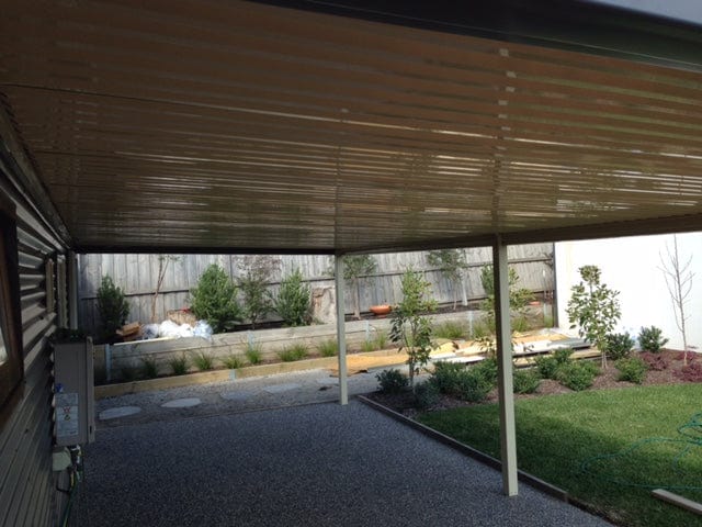 INSULATED Skillion Patio - 8m x 4m- Supply & Install QHI National