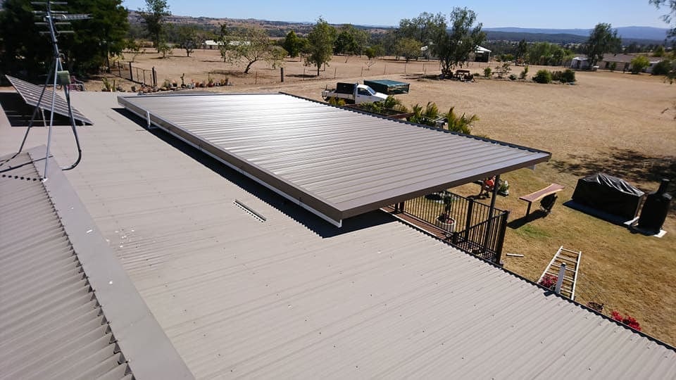 Non-Insulated Flyover Patio Roof - 10m x 4m- Supply & Install QHI National