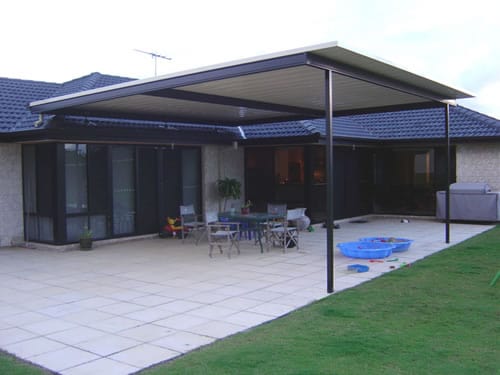 Non-Insulated Flyover Patio Roof - 4m x 3m- Supply & Install QHI National