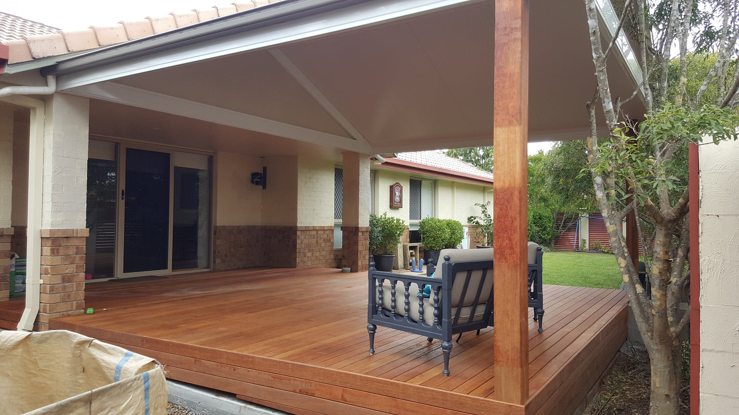 Non-Insulated Gable Patio - 4m x 3m- Supply & Install QHI National