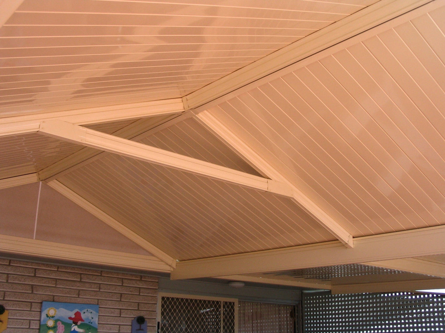 Non-Insulated Gable Patio - 8m x 5m- Supply & Install QHI National