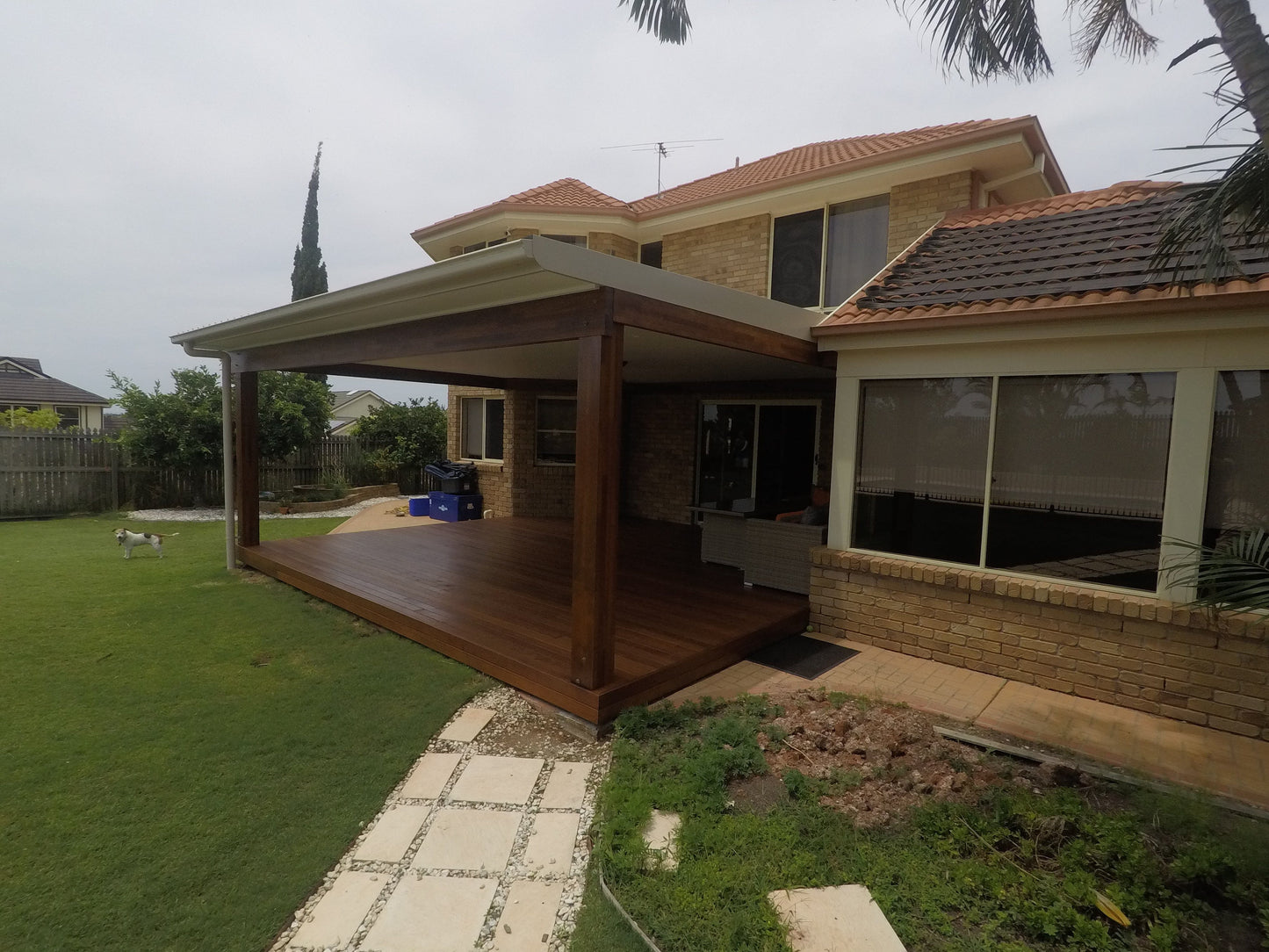 NON-INSULATED Skillion Patio - 11m x 4m  Supply & Install QHI National