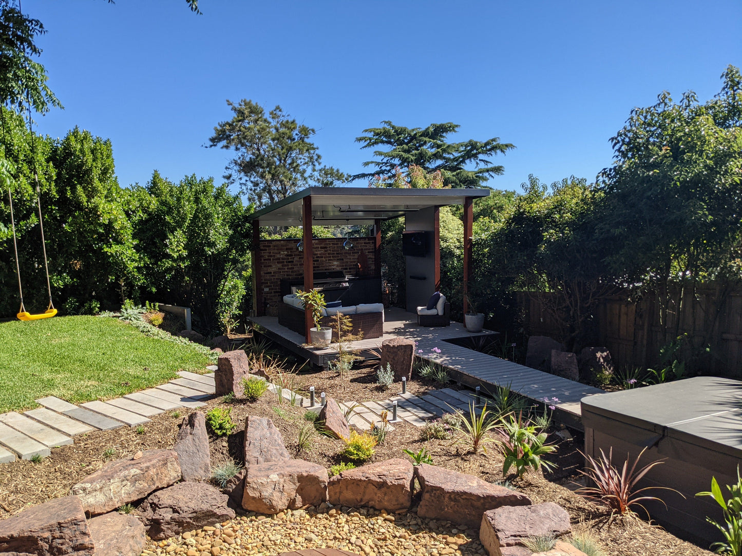 NON-INSULATED Skillion Patio - 6m x 6m- Supply & Install QHI National