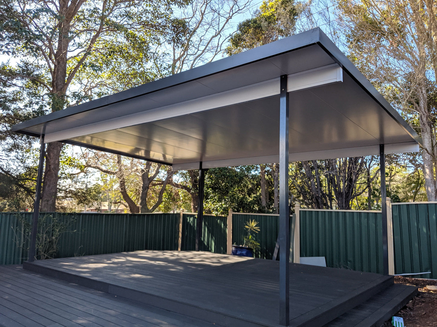 NON-INSULATED Skillion Patio - 7m x 3m- Supply & Install QHI National