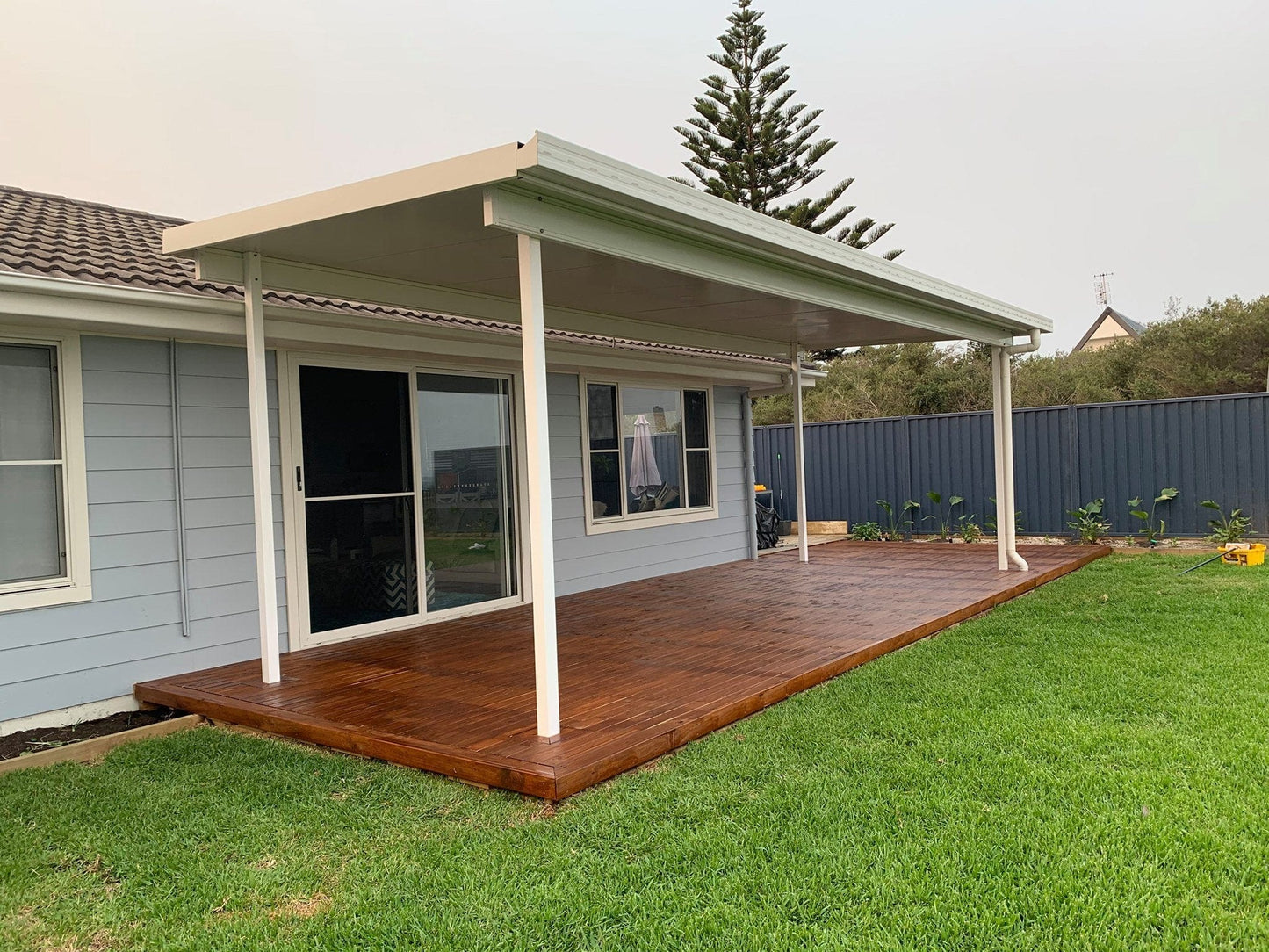 NON-INSULATED Skillion Patio - 9m x 6m- Supply & Install QHI National