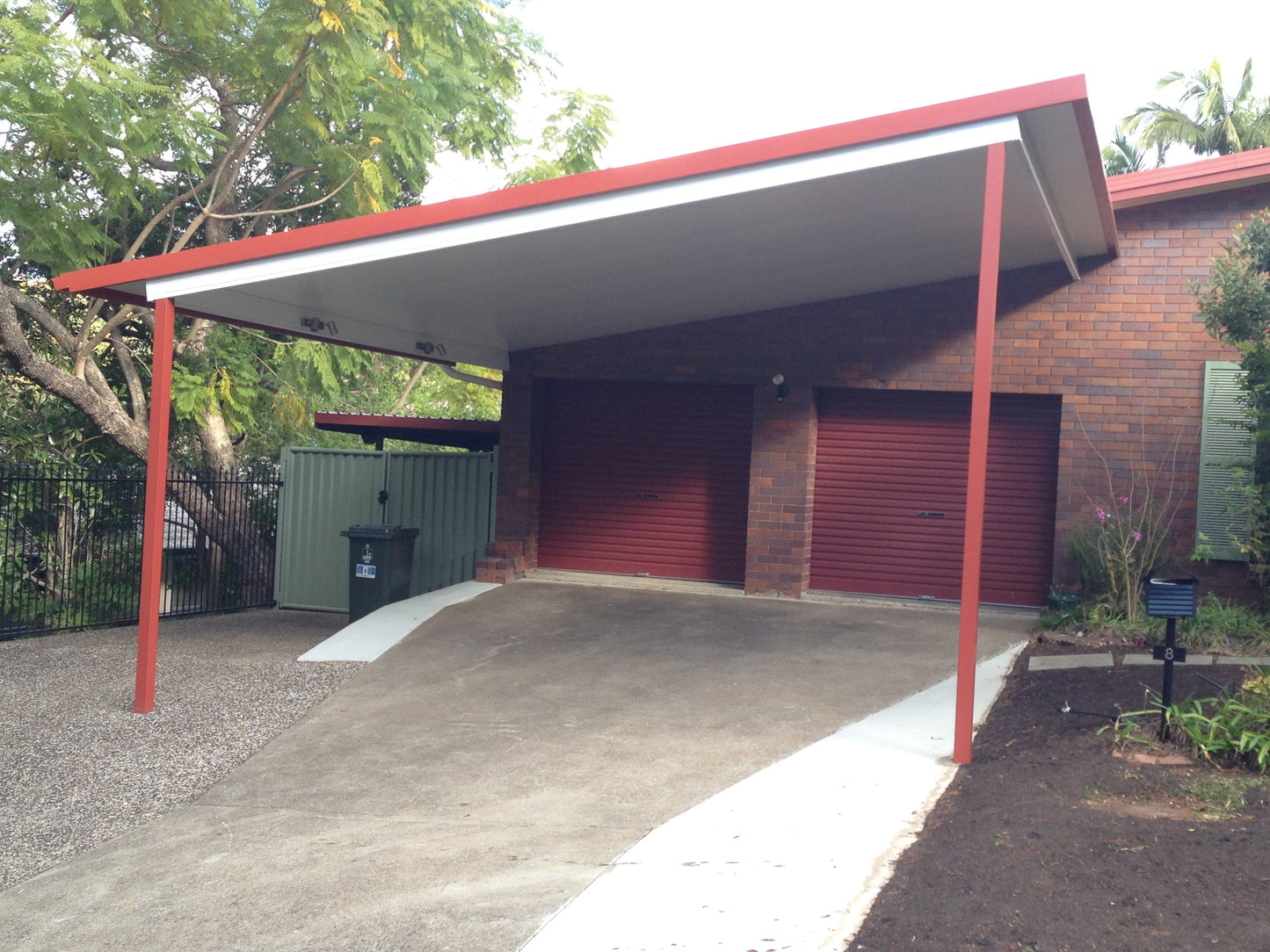 Skillion Carport - 6m x 6m- Supply & Install QHI National