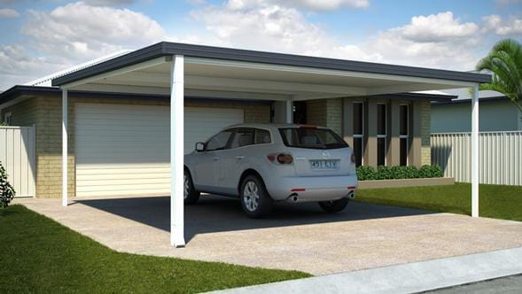 Skillion Carport - 7m x 4m- Supply & Install QHI National