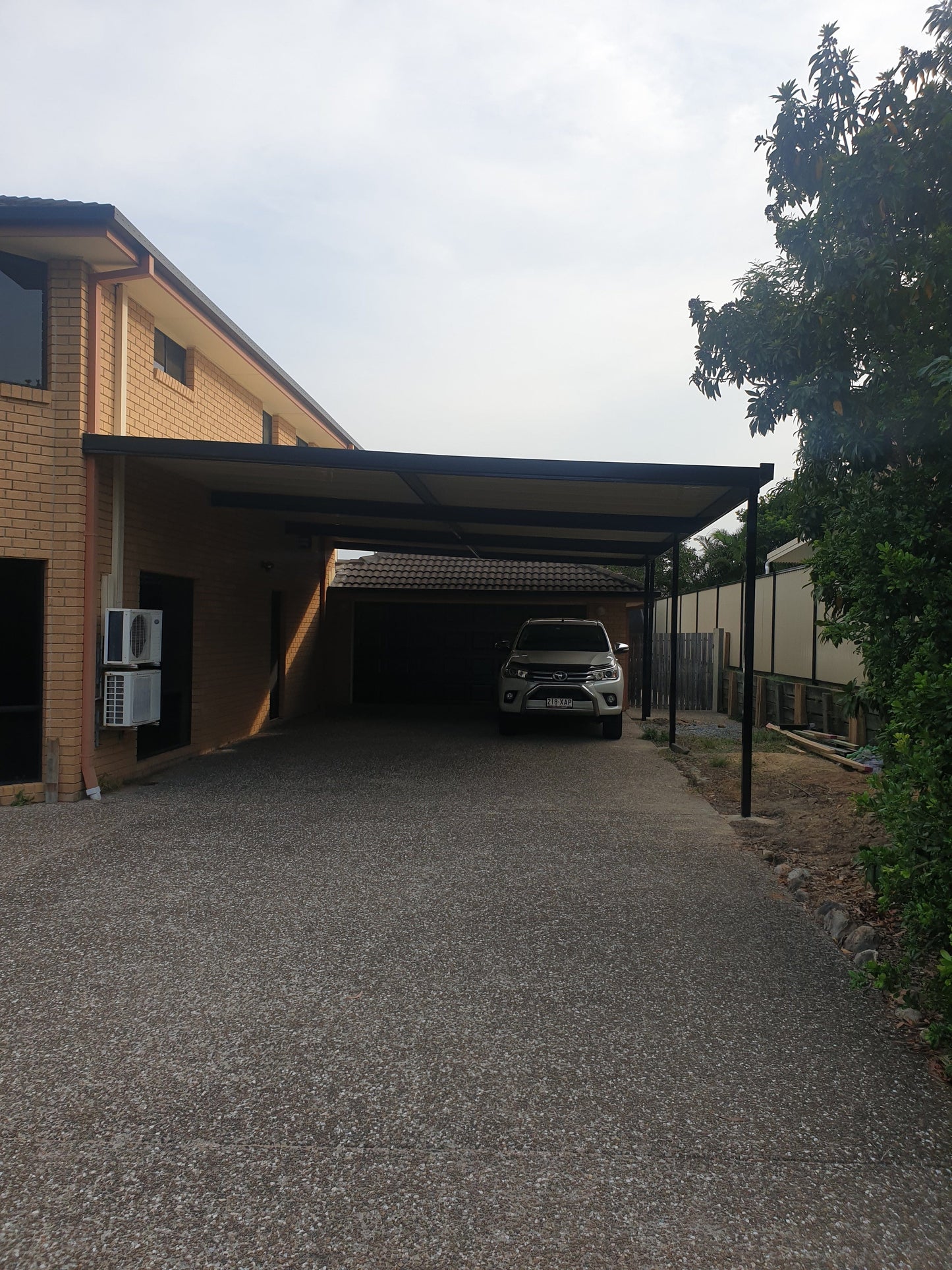 Skillion Carport - 7m x 4m- Supply & Install QHI National