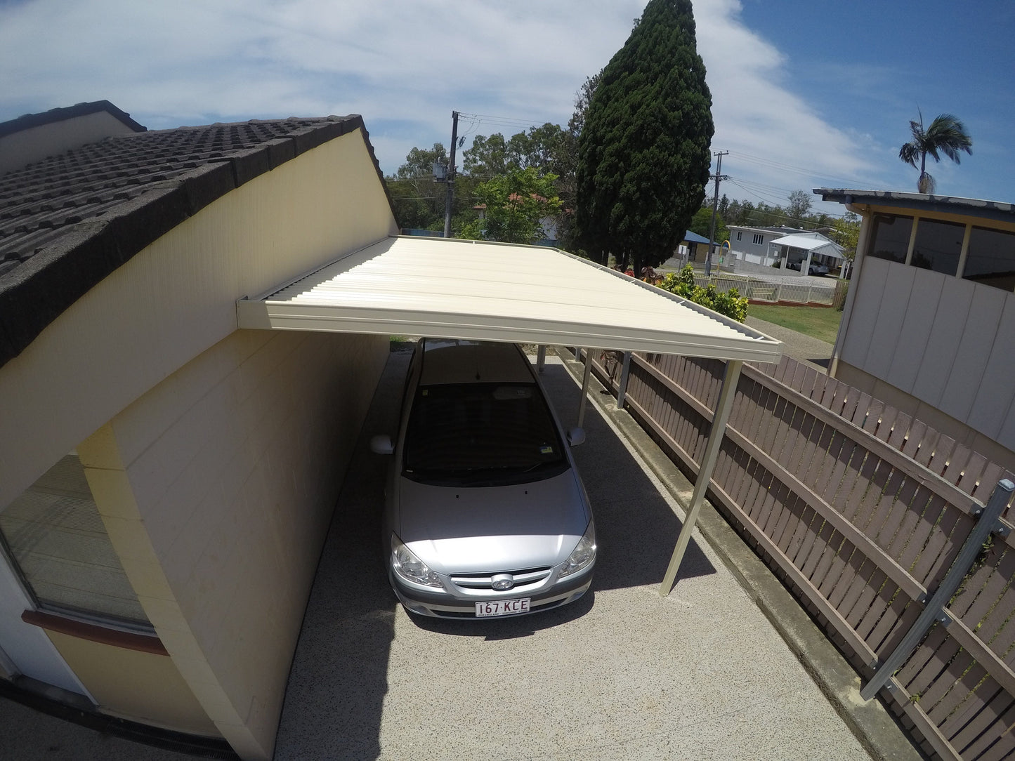 Skillion Carport - 7m x 4m- Supply & Install QHI National