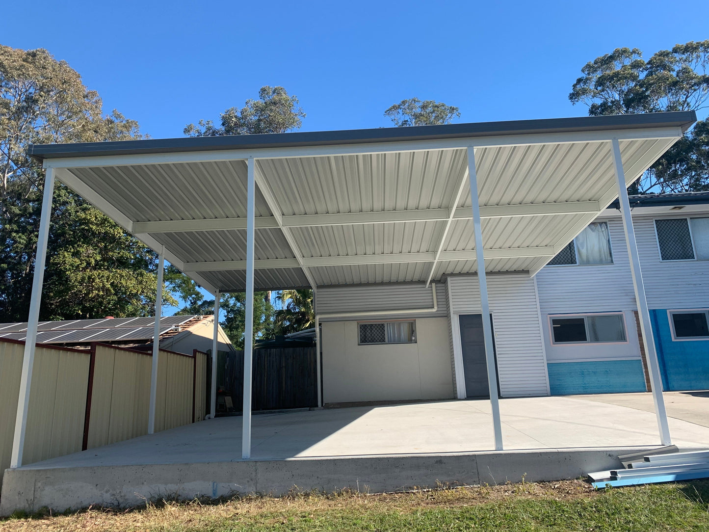 Skillion Carport - 7m x 6m- Supply & Install QHI National