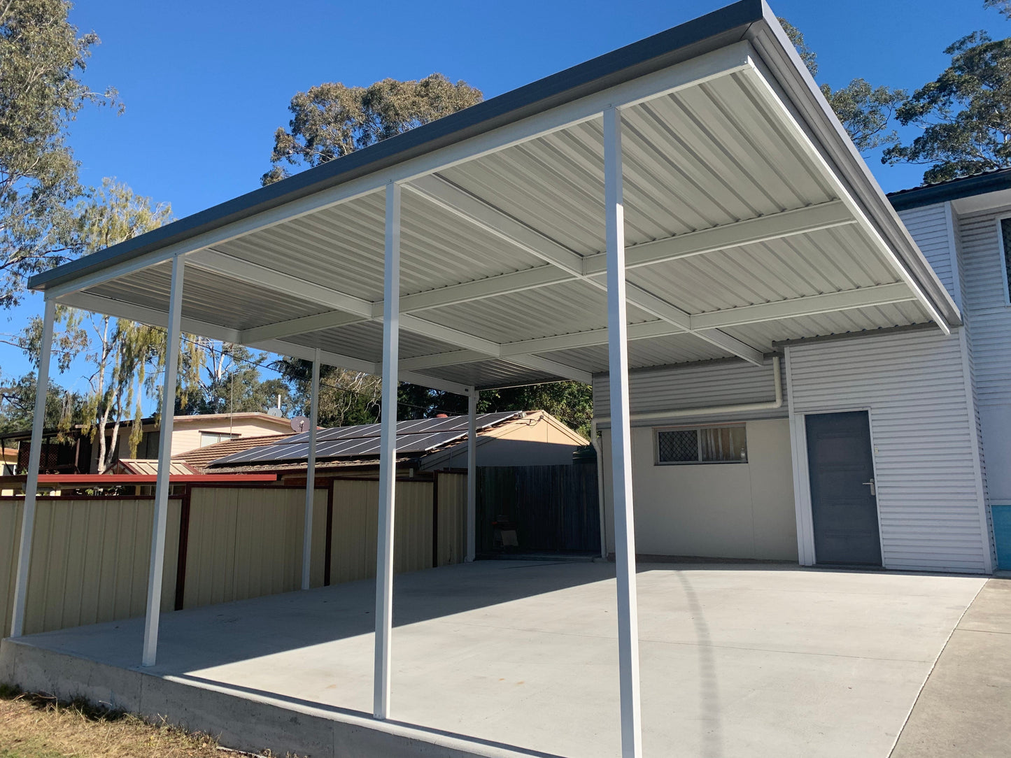 Skillion Carport - 7m x 6m- Supply & Install QHI National
