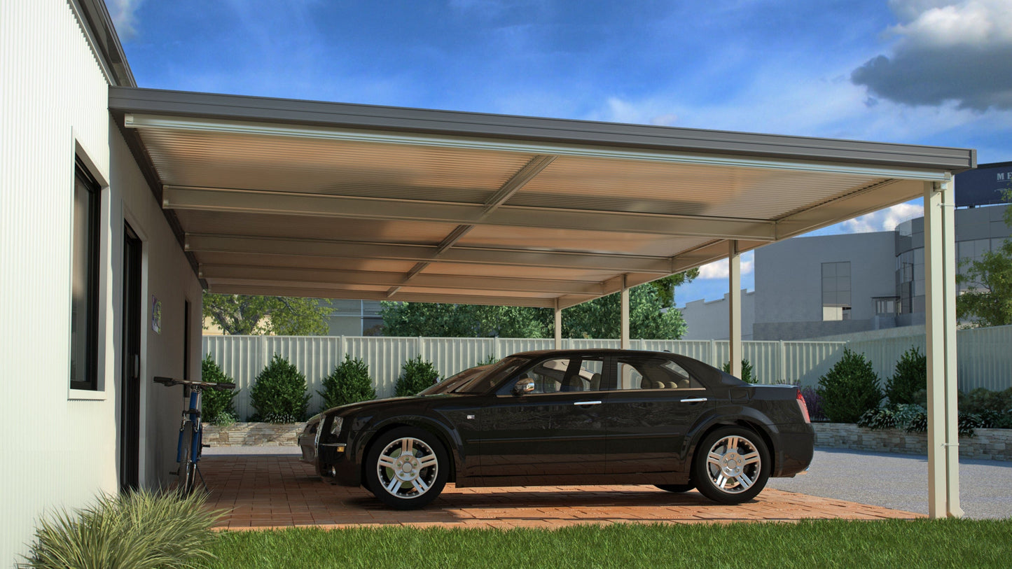 Skillion Carport - 7m x 6m- Supply & Install QHI National