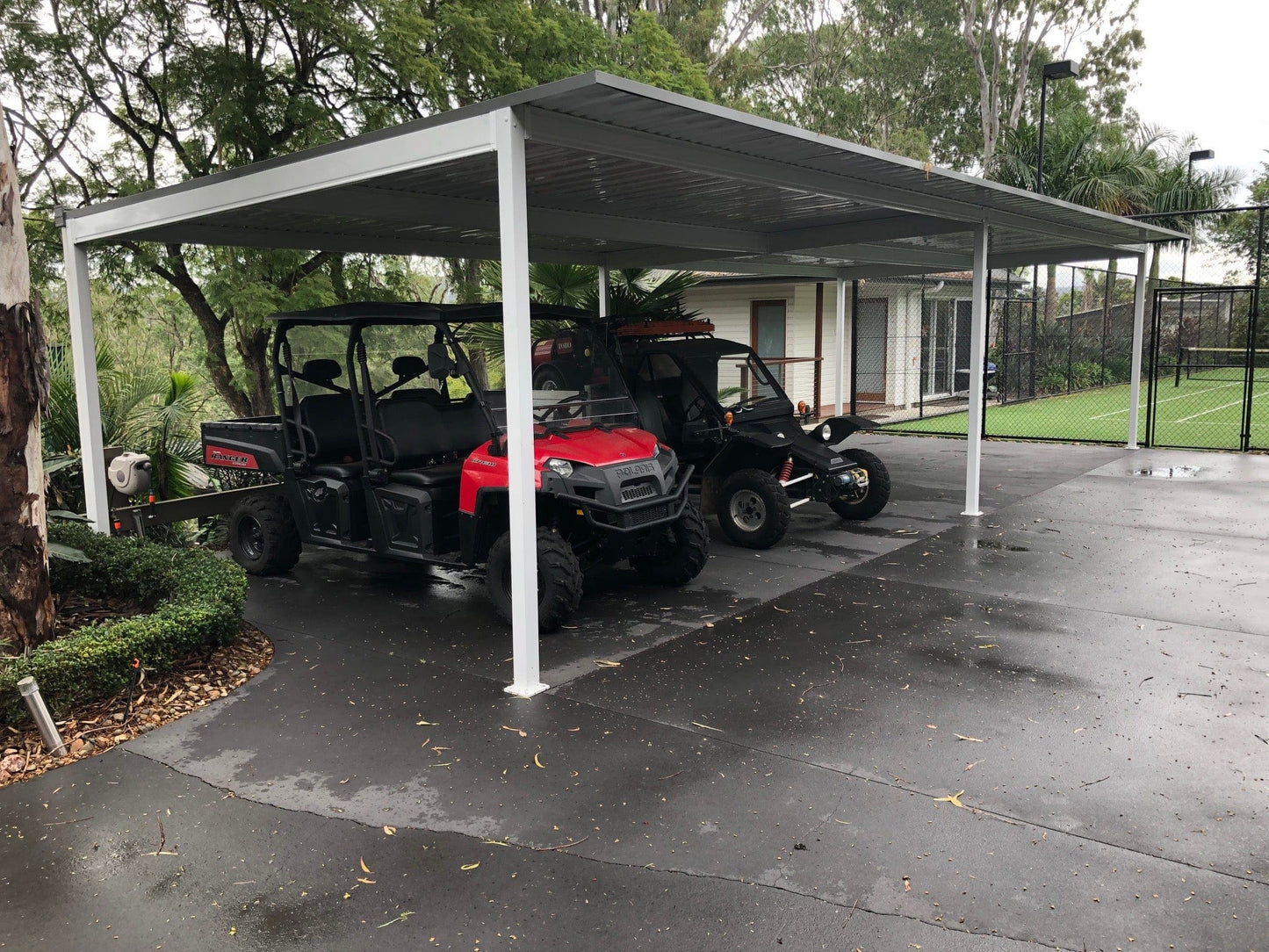 Skillion Carport - 8m x 6m- Supply & Install QHI National