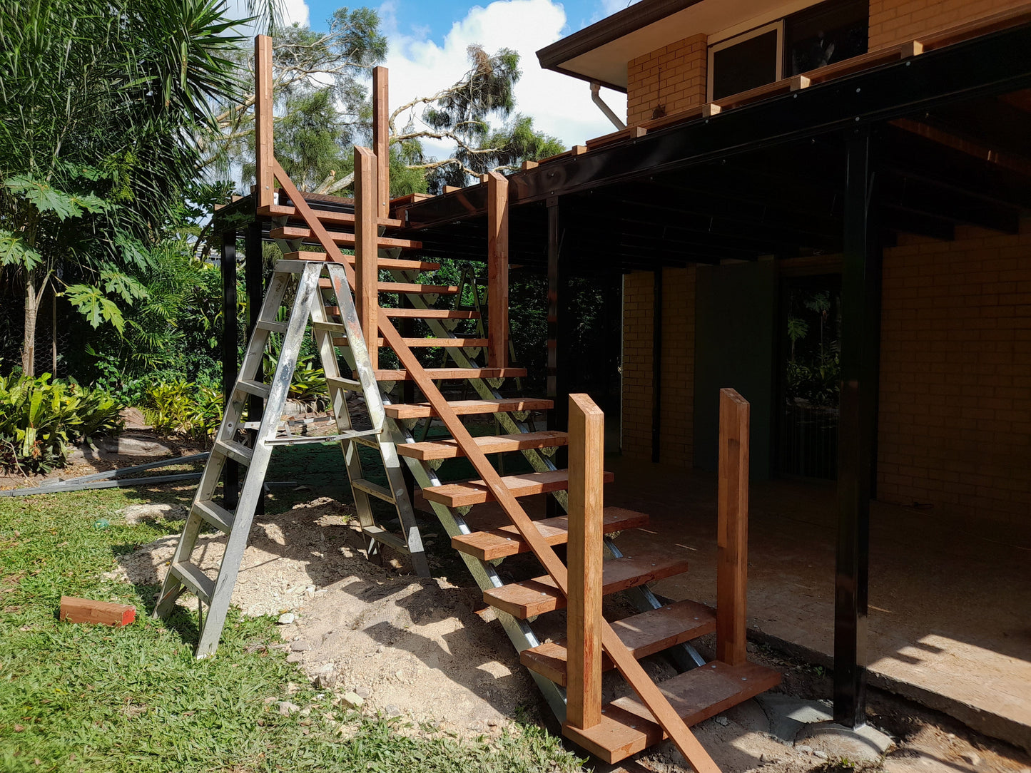 Supply & Install - Deck 6.7m(L) x 3.6m(W) and Roof 7.9m(L) x 4.55m(W) QHI National