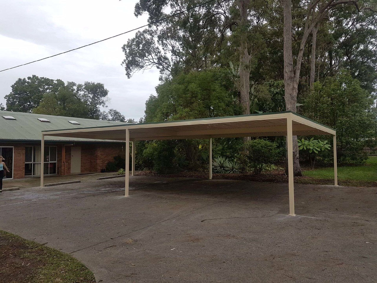 Skillion Carport Attached QHI National