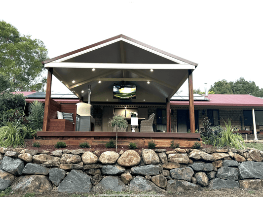 Insulated Gable Patio - 6m x 6m - Supply & Install-QHI QHI National